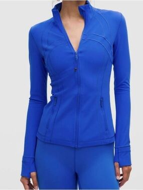 Cerulean blue lululemon define jacket
